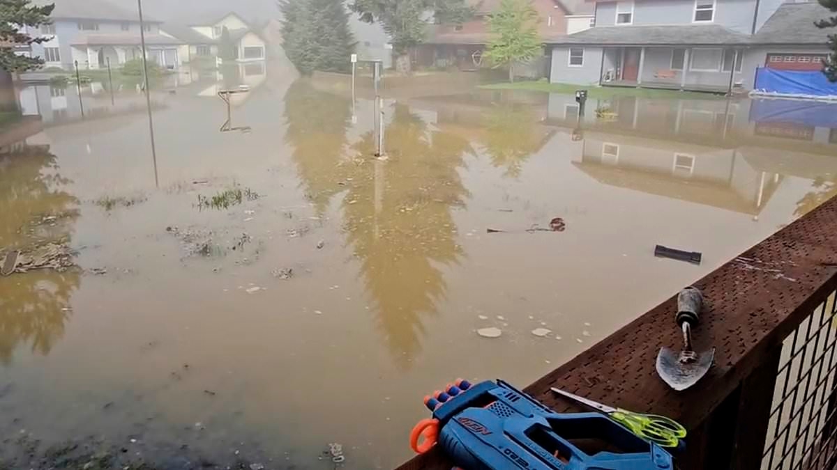 'Glacial outburst' causes massive floods in Alaska as residents forced to evacuate