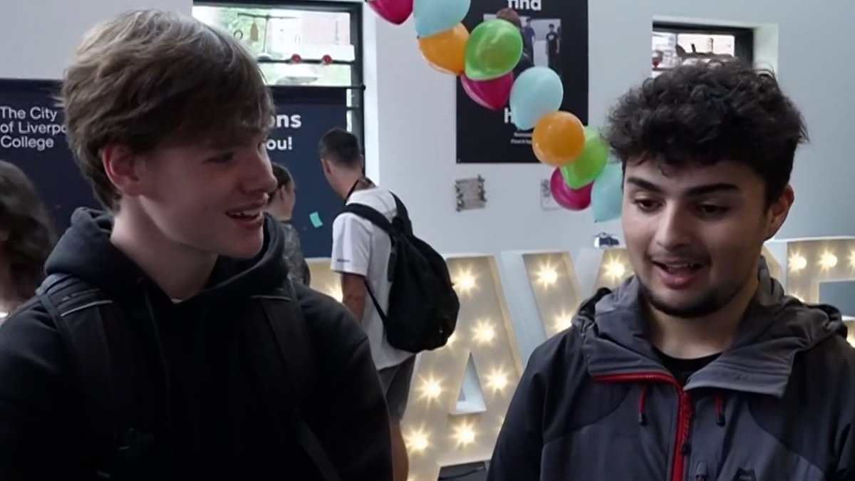 Moment tired Gen Z engineering students say they are 'going back to BED' instead of celebrating their grades