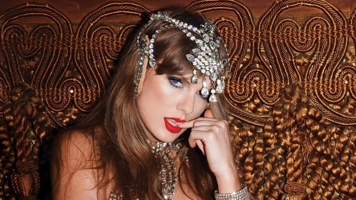Taylor Swift enters a sexy new era! Star takes inspiration from raunchy collaborator Sabrina Carpenter with wild album covers and opens up in most personal interview ever with 'green flag' boyfriend Travis Kelce