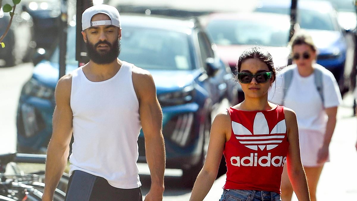 Rachel Zegler and new boyfriend Nathan Louis-Fernand look smitten as they enjoy the sunshine in London