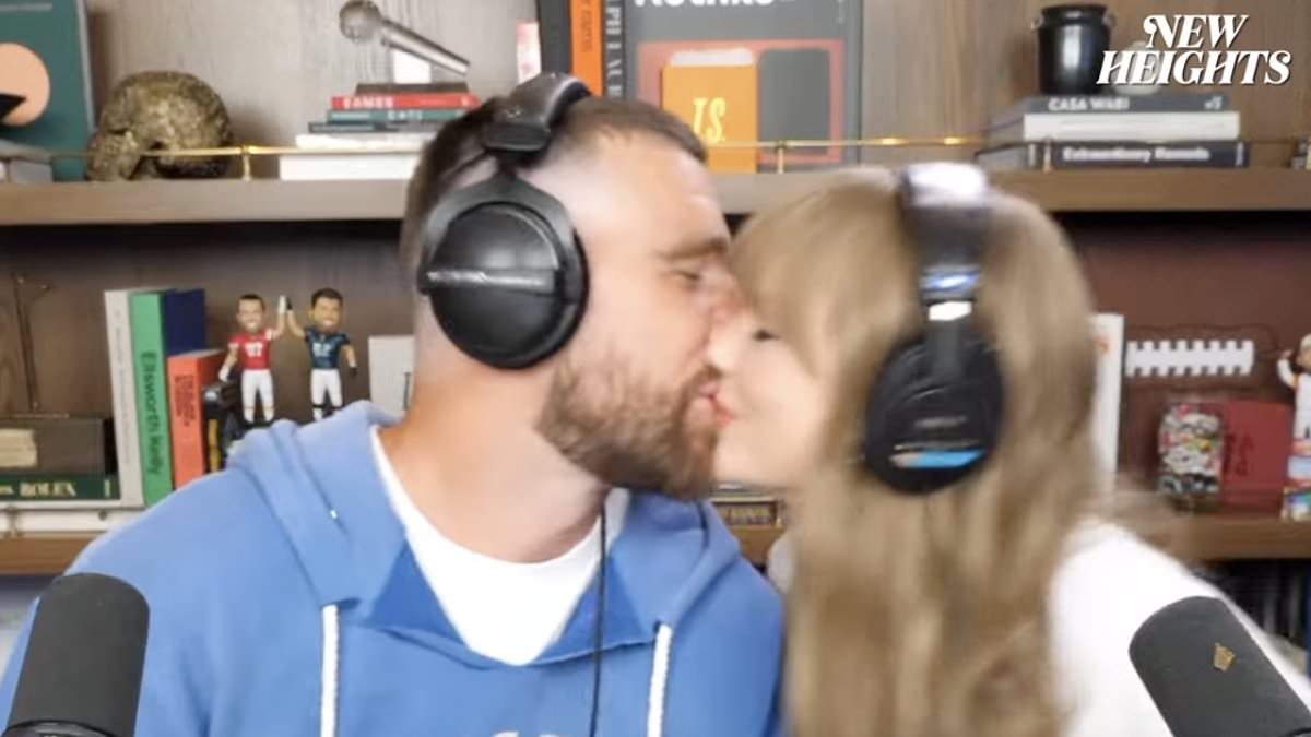 Taylor Swift slammed for treating Travis Kelce like a 'dumb pet' during lengthy New Heights podcast