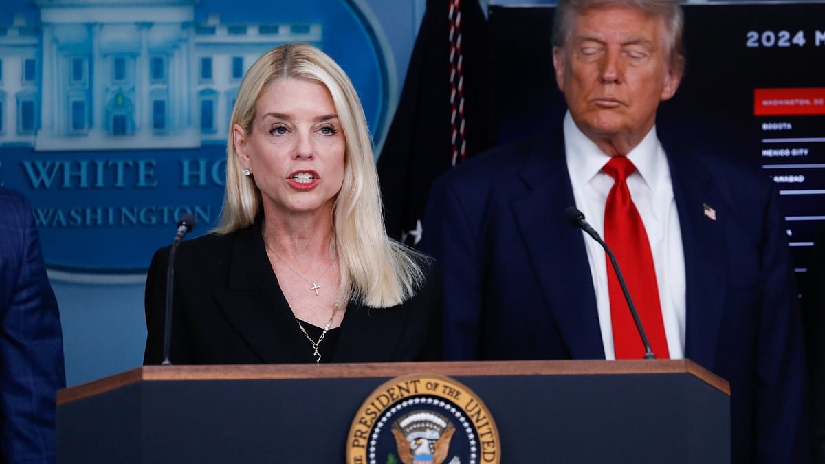 Pam Bondi FIRES DC man charged with felony for hurling sandwich at CBP officers after bombshell reveal he worked for DOJ