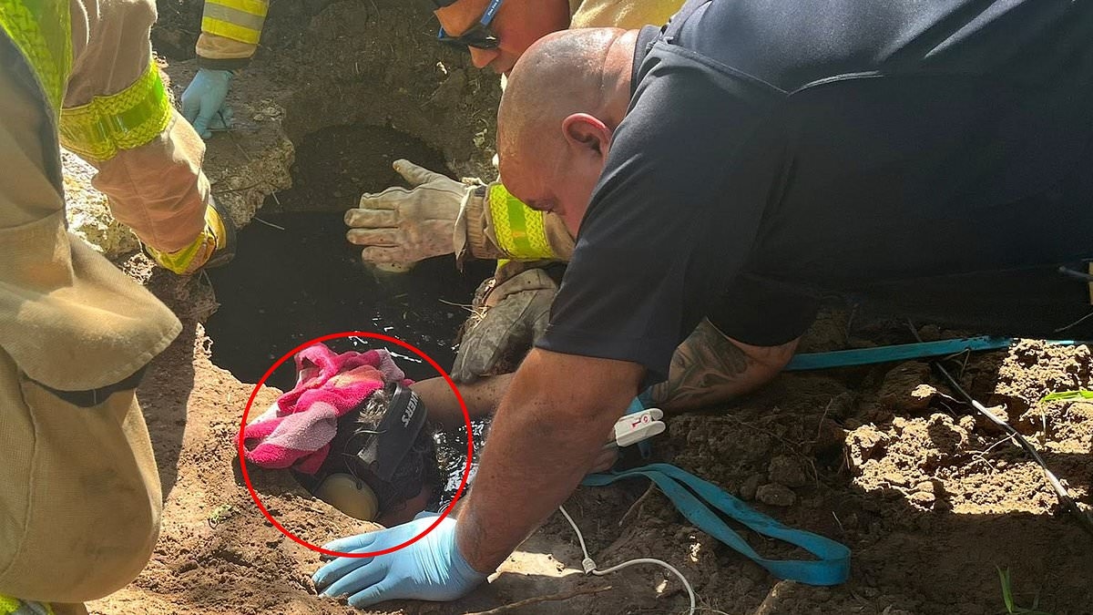 Missing man, 29, heard calling for help from underground after suffering stomach-churning accident
