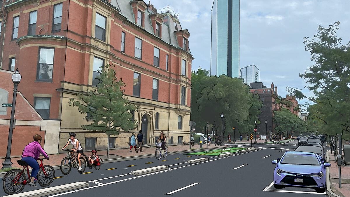 Mogul who backed Boston's woke Dem mayor outraged after she erected BIKE LANE outside his mansion