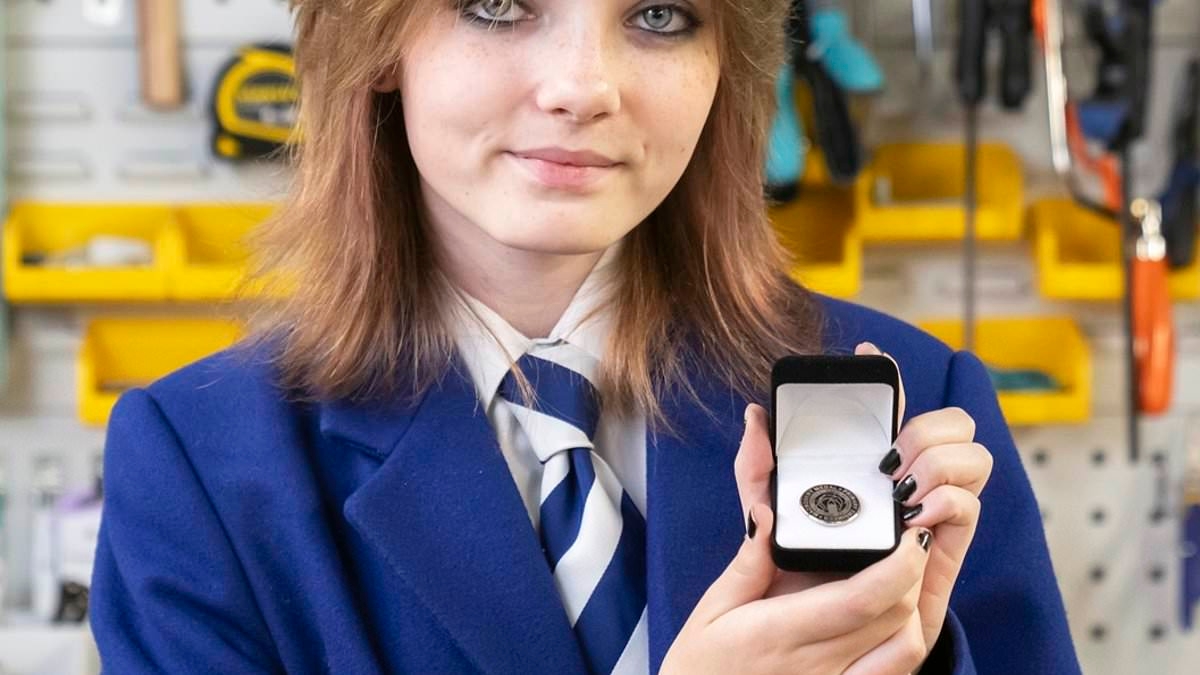 Young Scottish inventor Rebecca, 12, is the Time magazine's latest cover star