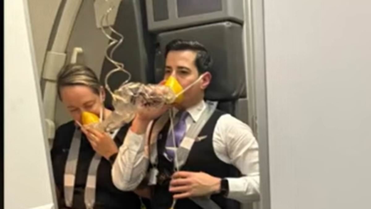 HORROR as Aussie plane plunges 28,000ft terrifying passengers as oxygen masks deployed