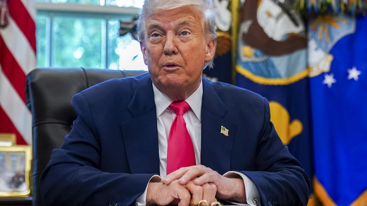 Donald Trump unleashes on 'nut job' senator as he demands 'she's gotta take a drug test' after 'hopped up' appearance