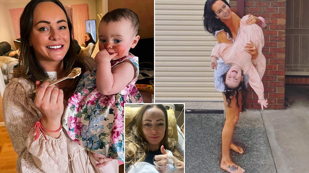 How 'fit and healthy' mum's 'party trick' turned out to be a warning sign behind her devastating diagnosis at 39