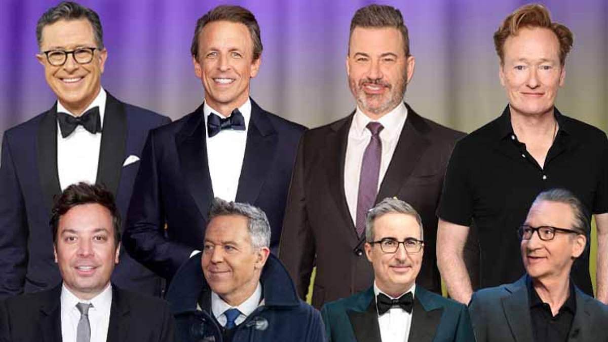 Stephen Colbert's $50m humiliation laid bare in brutal DailyMail+ Power List ranking the best and worst late-night hosts