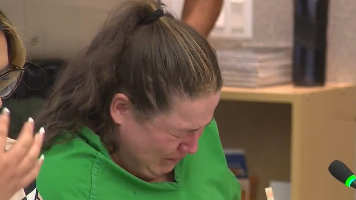 Babysitter weeps as she's given enormous sentence for delivering disabled children to pedophile boyfriend so he could rape them