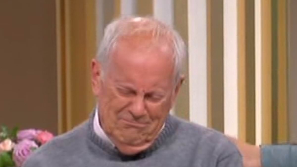Gyles Brandreth breaks down in tears live on This Morning as he shares devastating family bereavements - while Emma Willis rushes to comfort him