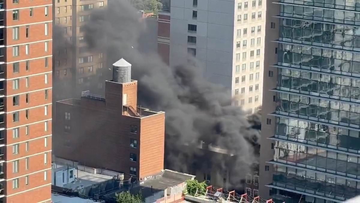 New York rocked by 'explosion' as black smoke chokes Manhattan neighborhood