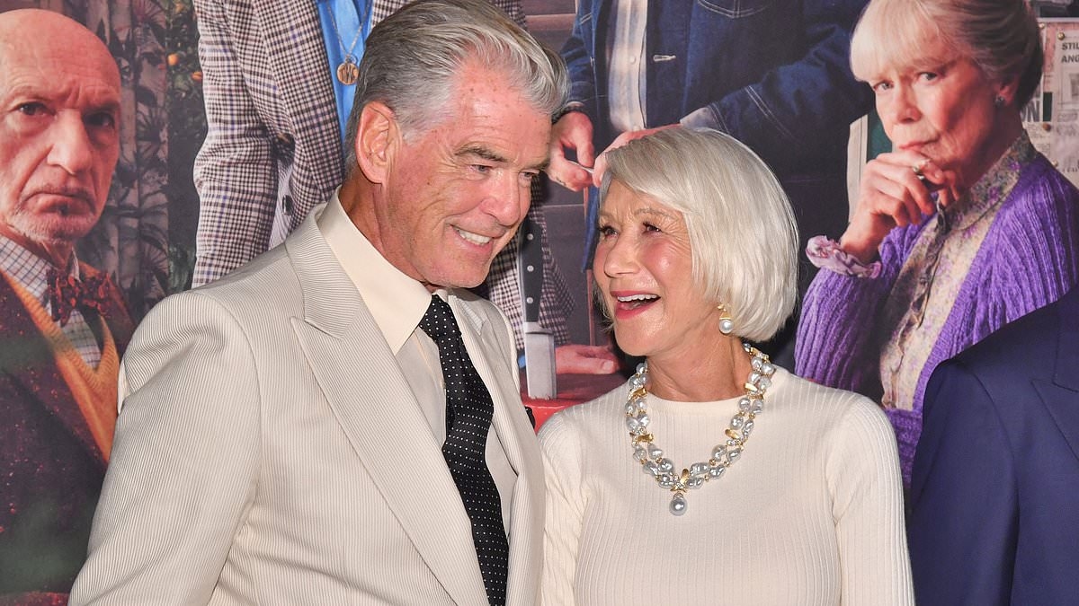 Former James Bond Pierce Brosnan joins co-star Helen Mirren's calls to ensure new 007 is a man following fears the iconic franchise was being taken over by 'woke' Hollywood