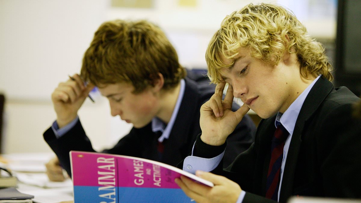 Britain's 'world standing' at risk from boys 'chronic' lower results at GCSE