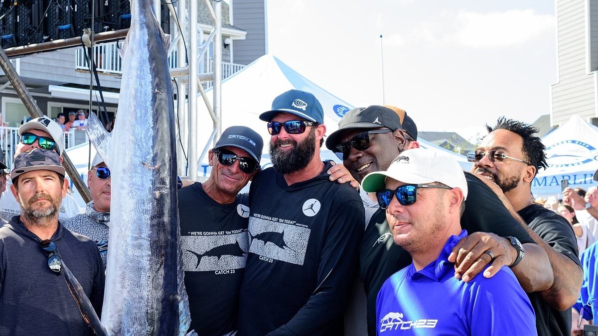 Inside Michael Jordan's week at the 'Super Bowl' of fishing... and the danger he faced on his $15m boat