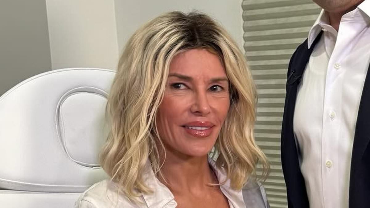 Brandi Glanville debuts a new face... after spending OVER $100K on her disfigurement drama