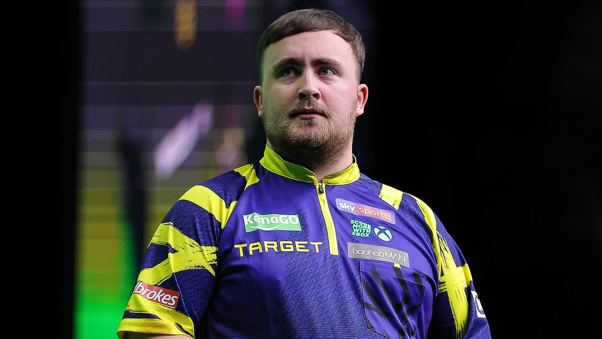 Luke Littler's sensational '222-game streak' comes to an end at New Zealand Darts Masters as teenager bids for more success