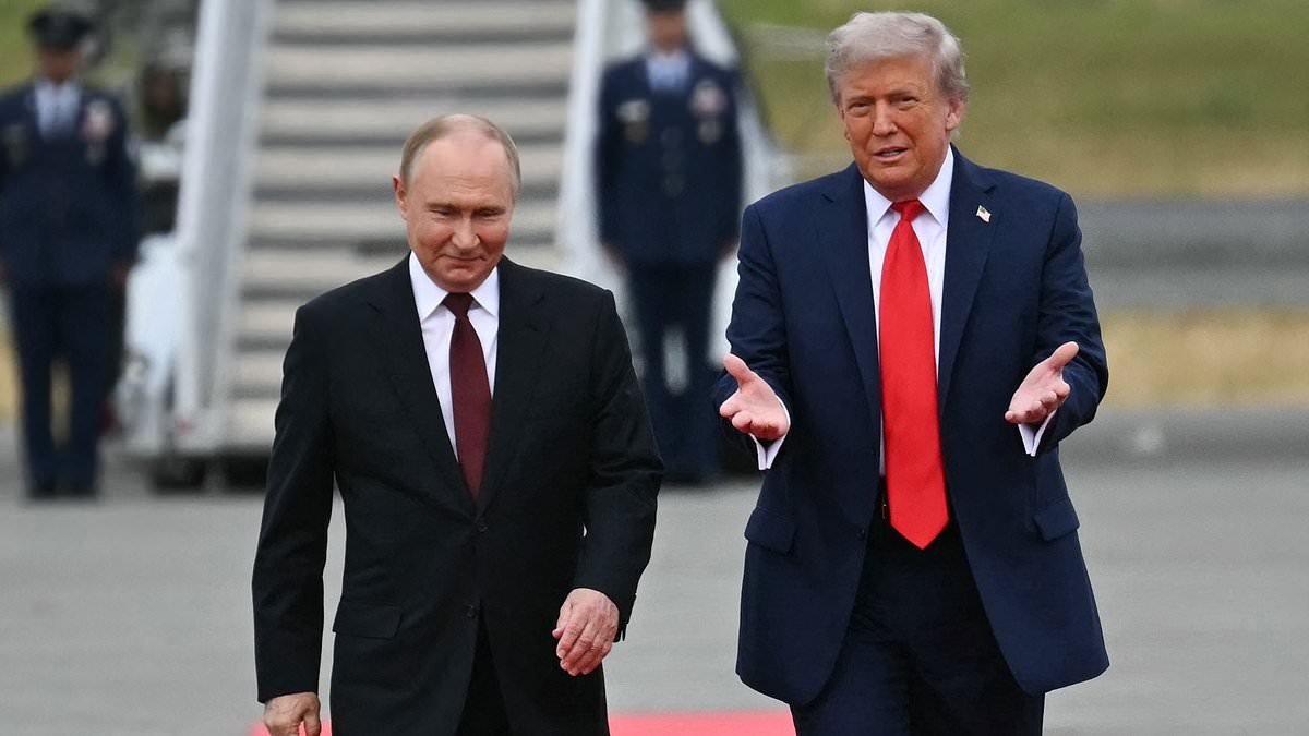 Warm handshakes, a booming fly-past and a ride in the Beast as the US rolls out the red carpet for Putin in Alaska... and the world waits to see if Trump can bring about peace in Ukraine
