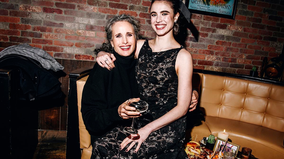 Margaret Qualley reveals she is trying to set mom Andie MacDowell with this 90s A-list star