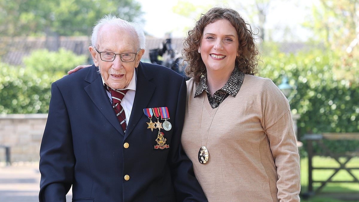Captain Tom's daughter unveils new book bid: Disgraced Hannah Ingram-Moore vows to pen 10 titles, including an autobiography, after being slated for 'money-grabbing memoir'