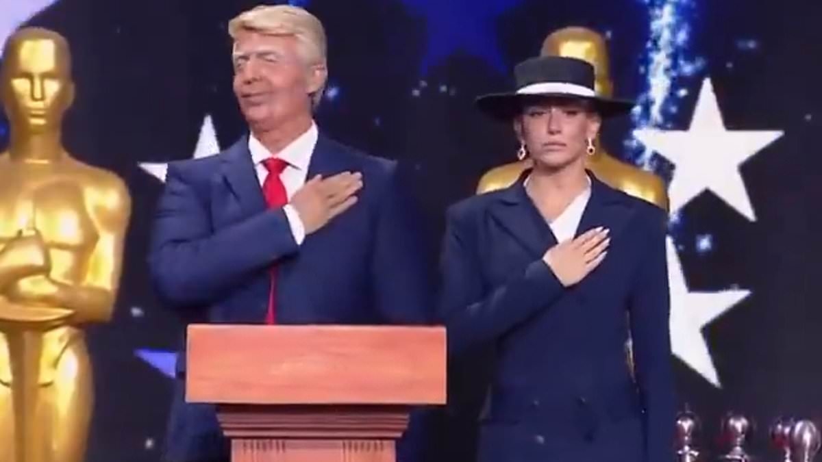 Dancing with the Stars tribute to Donald and Melania Trump stuns audiences