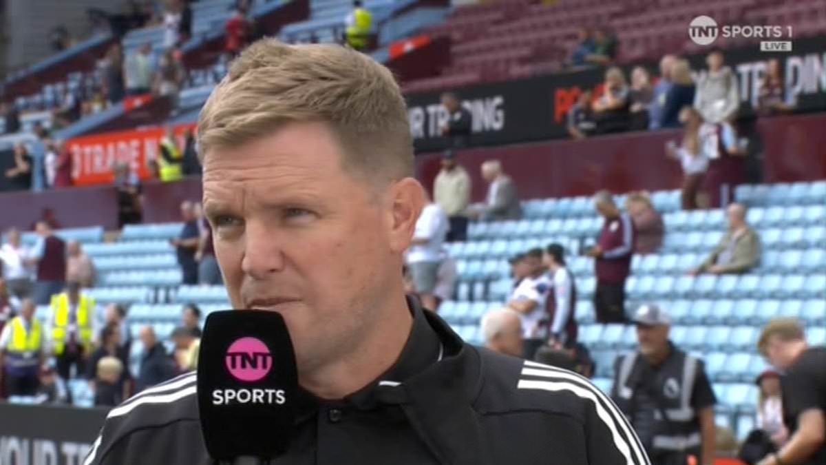 Eddie Howe gives update on Alexander Isak saga with wantaway forward looking to secure Liverpool move as Newcastle boss admits it has been a 'distraction'