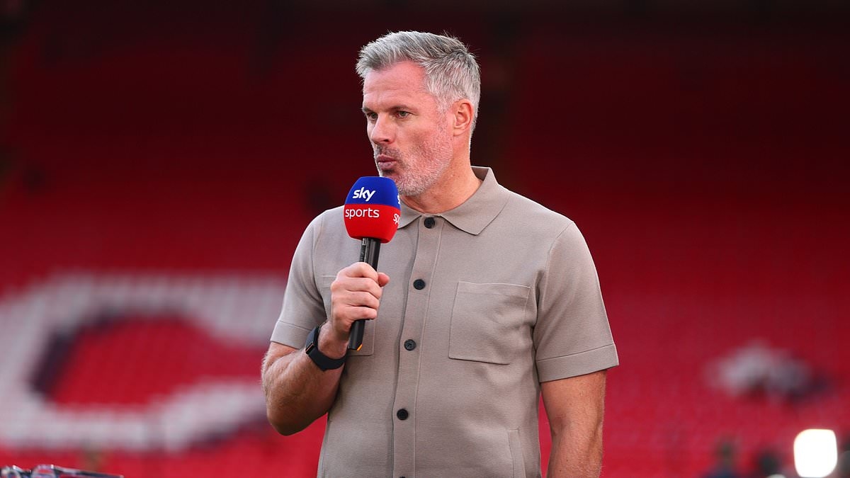 Jamie Carragher criticised by fans for 'staying silent' on racial abuse aimed towards Antoine Semenyo - with ex-Liverpool star waiting until half-time before labelling the incident 'shocking'