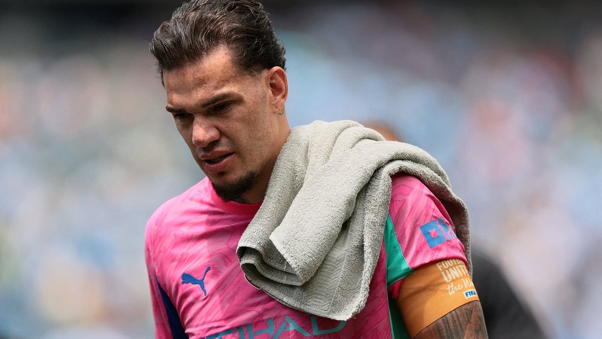 Ederson is LEFT OUT of Man City squad to face Wolves after European side 'made first bid' to sign the goalkeeper