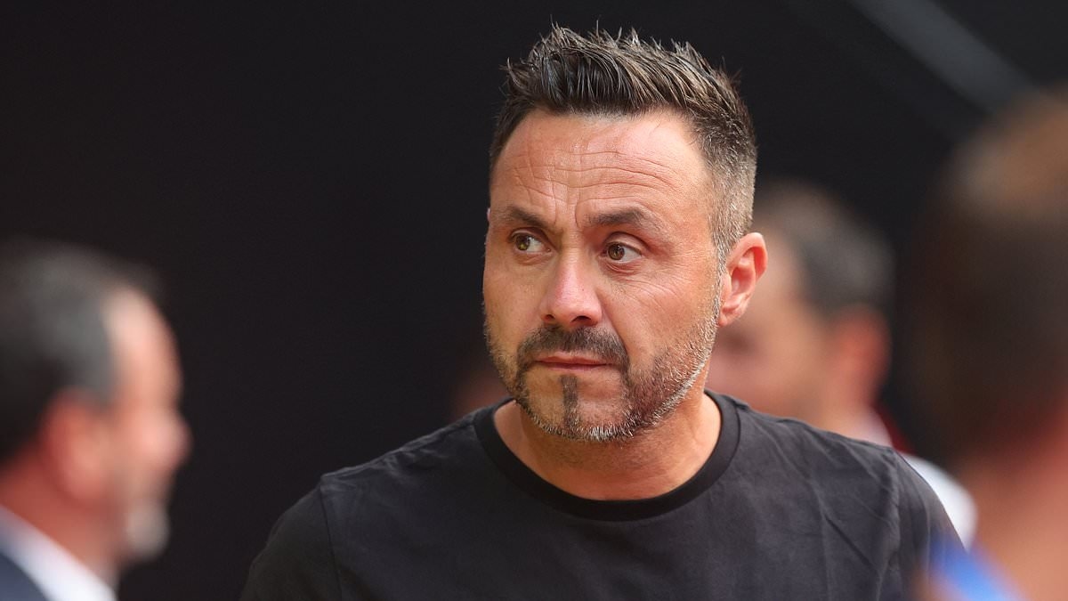 Marseille's explosive meltdown: English star in 'heated argument' with Adrien Rabiot - while Roberto De Zerbi accuses his men of having 'SMALL BALLS' in furious tirade after opening-day defeat