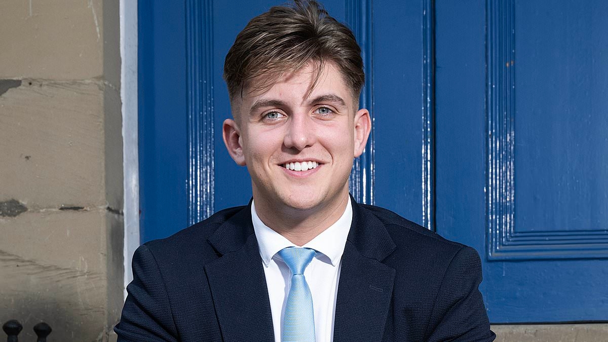 The 19-year-old 'fogey' who hasn't voted in a general election or had a serious girlfriend, but he's running a £400million budget as Britain's youngest council leader
