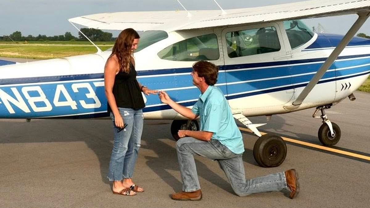Man spends the summer growing special corn maze to propose to his girlfriend