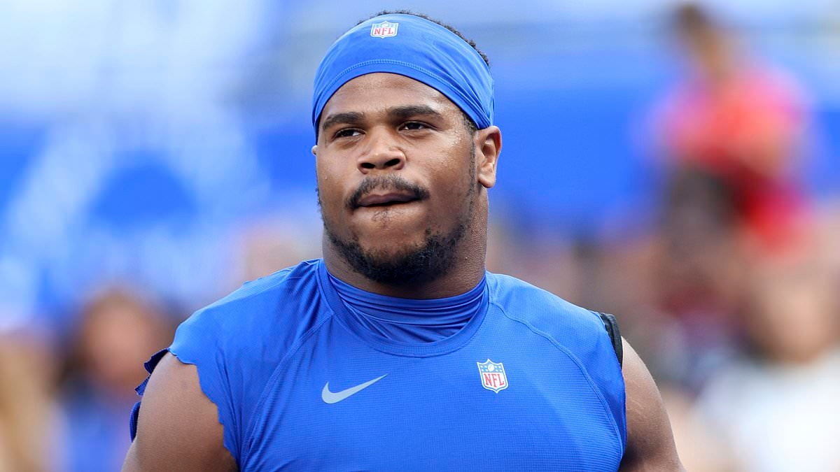 Promising Giants rookie Abdul Carter brought crashing back down to earth with brutal hits by Jets rivals