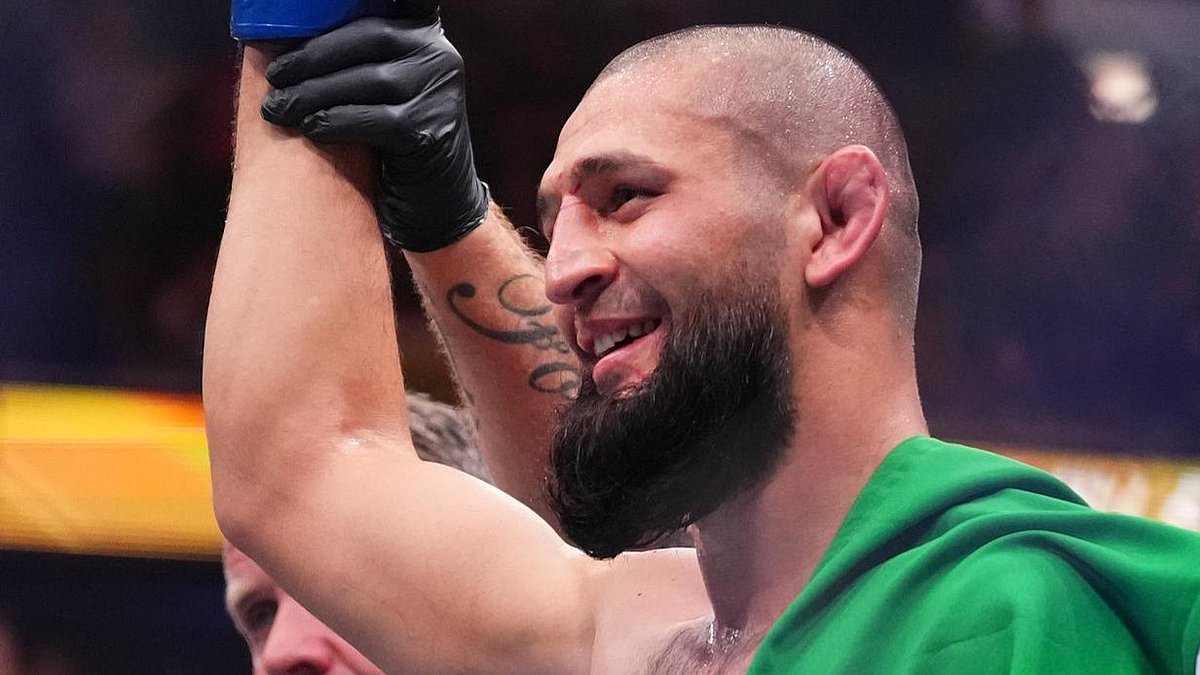 Khamzat Chimaev MAULS Dricus Du Plessis at UFC 319 over five dominant rounds to become new middleweight champion