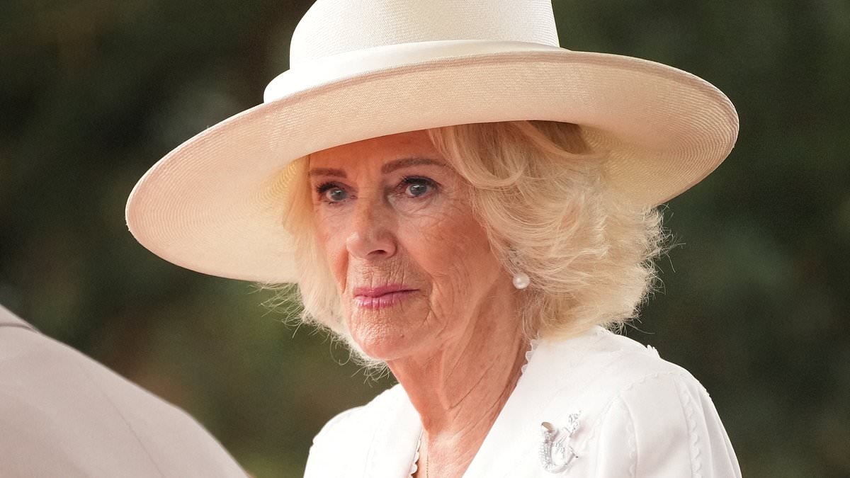 Hidden detail in Queen Camilla's VJ Day outfit that was a touching tribute to late Prince Philip