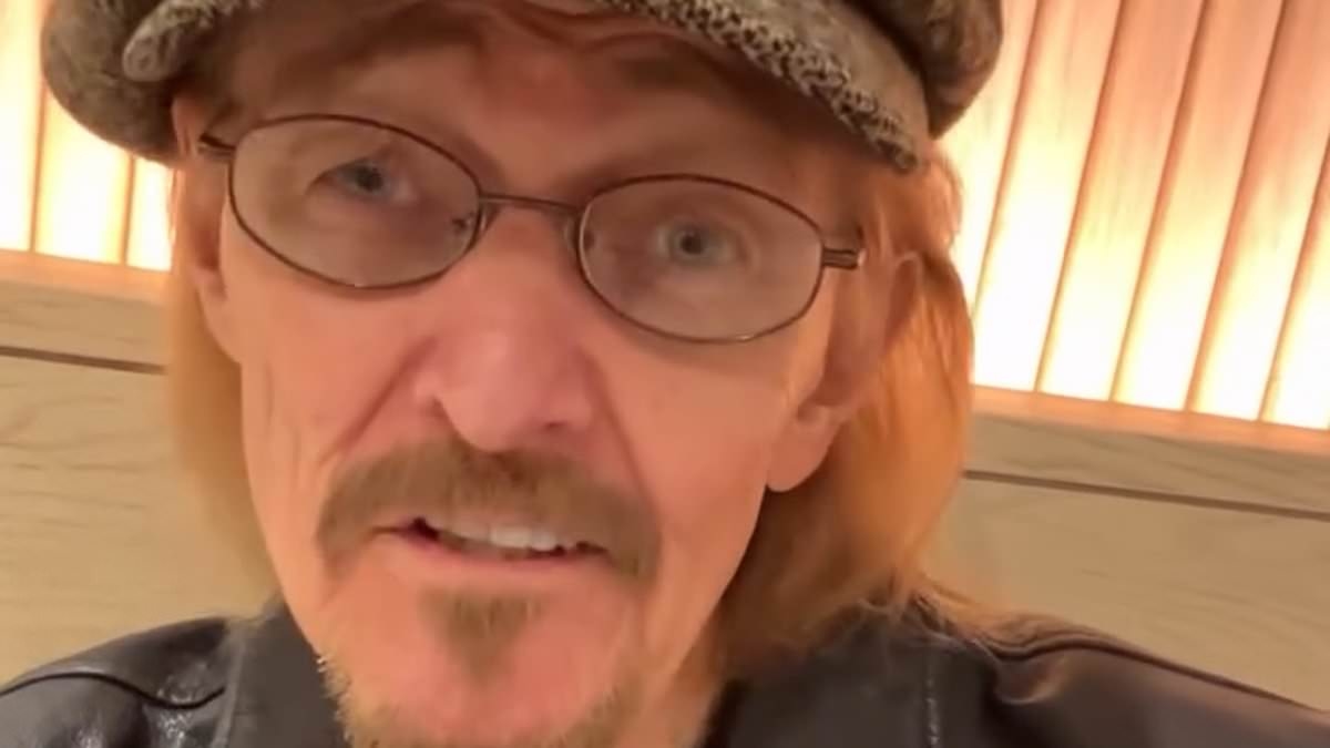 '70's film legend and Golden Globe nominee who began his career as a drummer looks unrecognisable as he announces US tour dates... can YOU guess who it is?