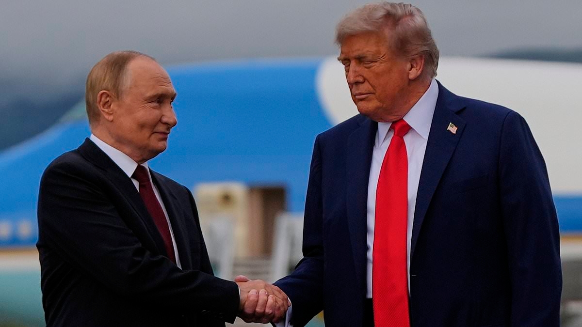 Vladimir Putin's surprising lunch menu for meeting with Donald Trump is revealed - despite never getting a chance to eat it after cutting talks short