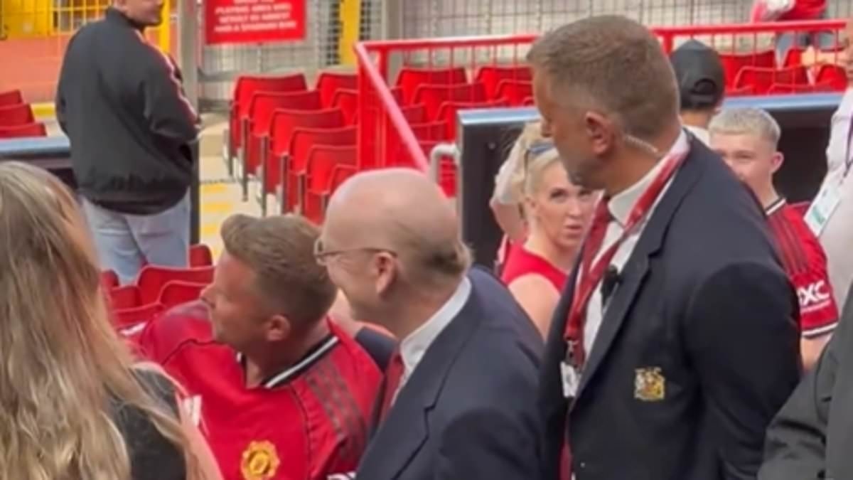 Man United co-owner Avram Glazer spotted at Old Trafford as Red Devils kick off Premier League campaign against Arsenal