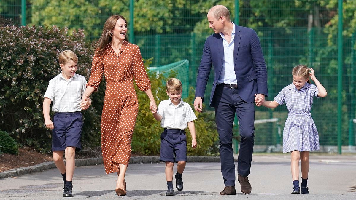 William and his family will live in Forest Lodge even when he is King, reveals REBECCA ENGLISH. So what will become of Buckingham Palace?