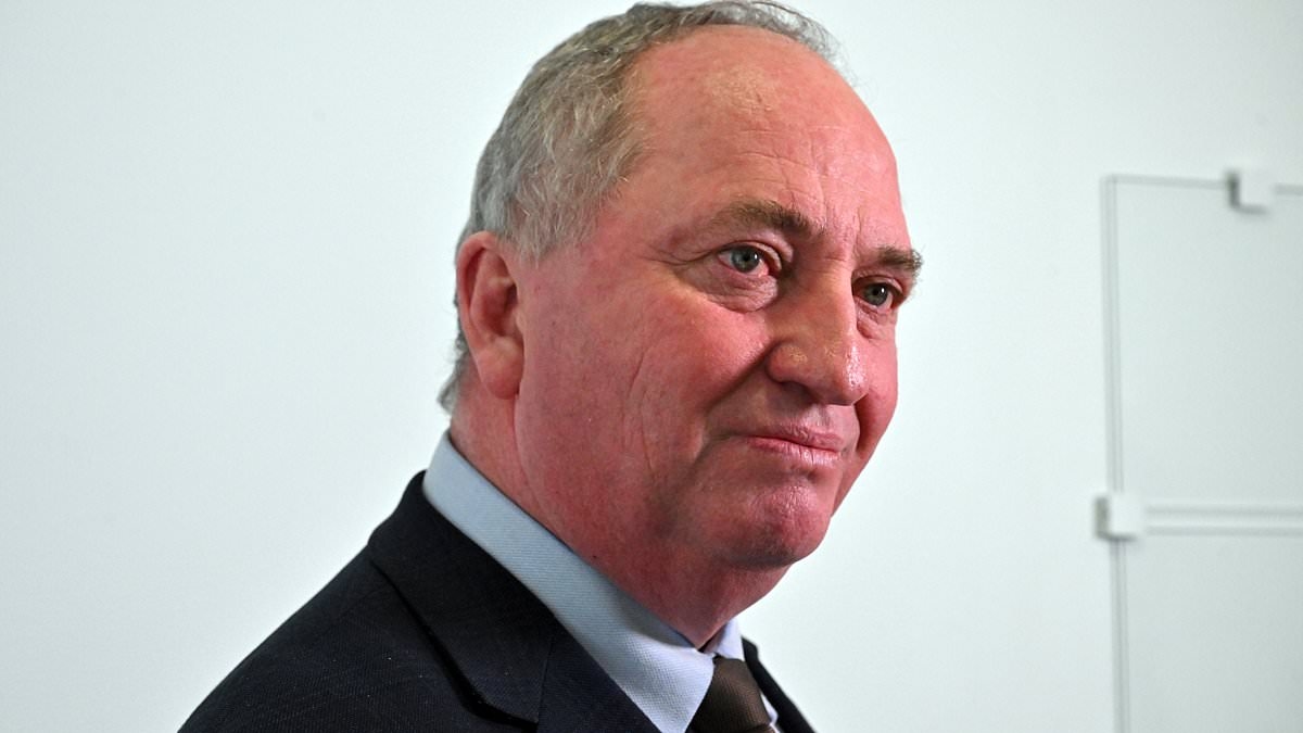 Barnaby Joyce's urgent warning to Australia about how the country is about to change forever