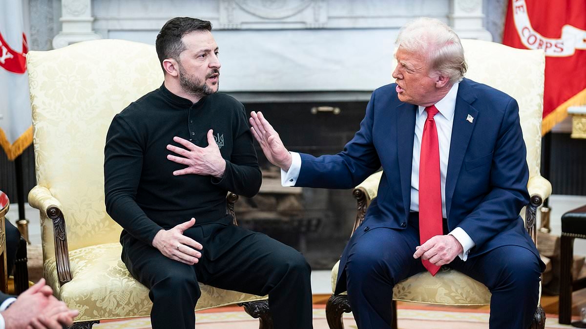 Zelensky defies Trump minutes after US President lays out his terms for peace - setting up another showdown at White House TODAY watched by European leaders