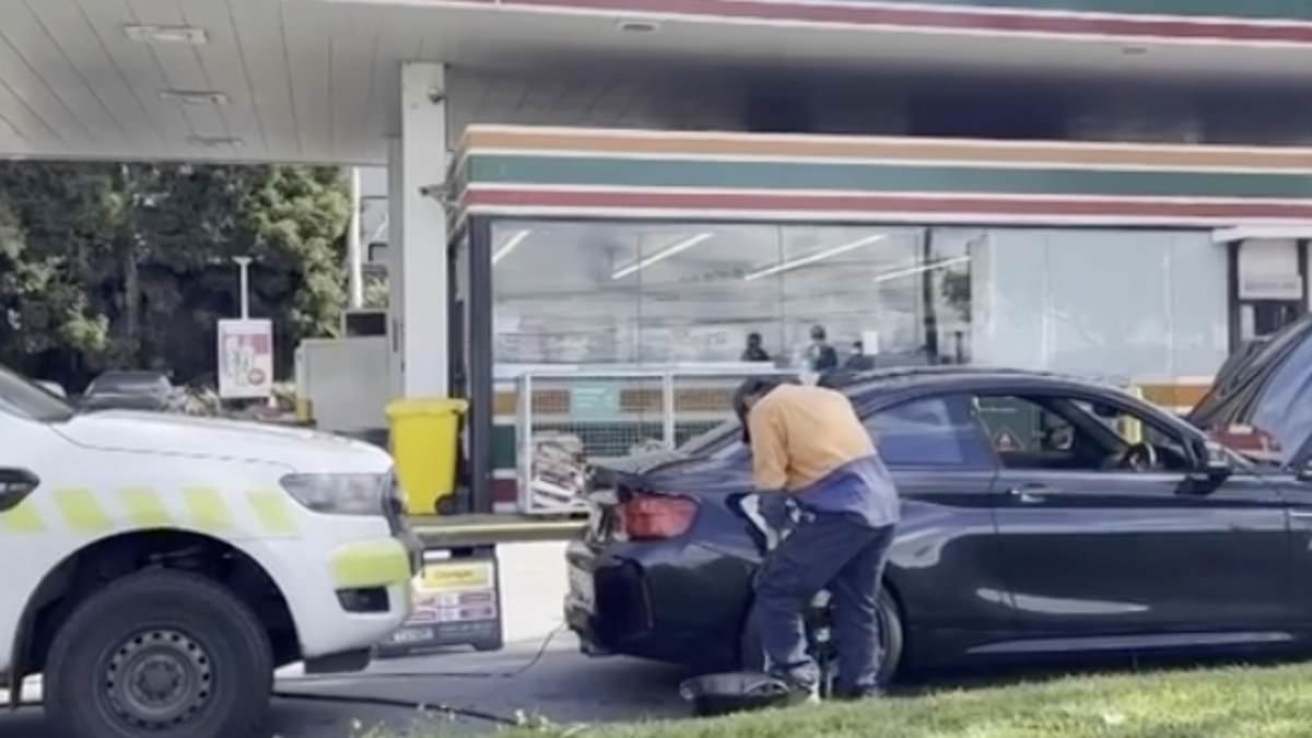 Huge mistake at petrol station INSTANTLY destroys cars and leaves drivers fuming - as cops are called and motorists told to stay away