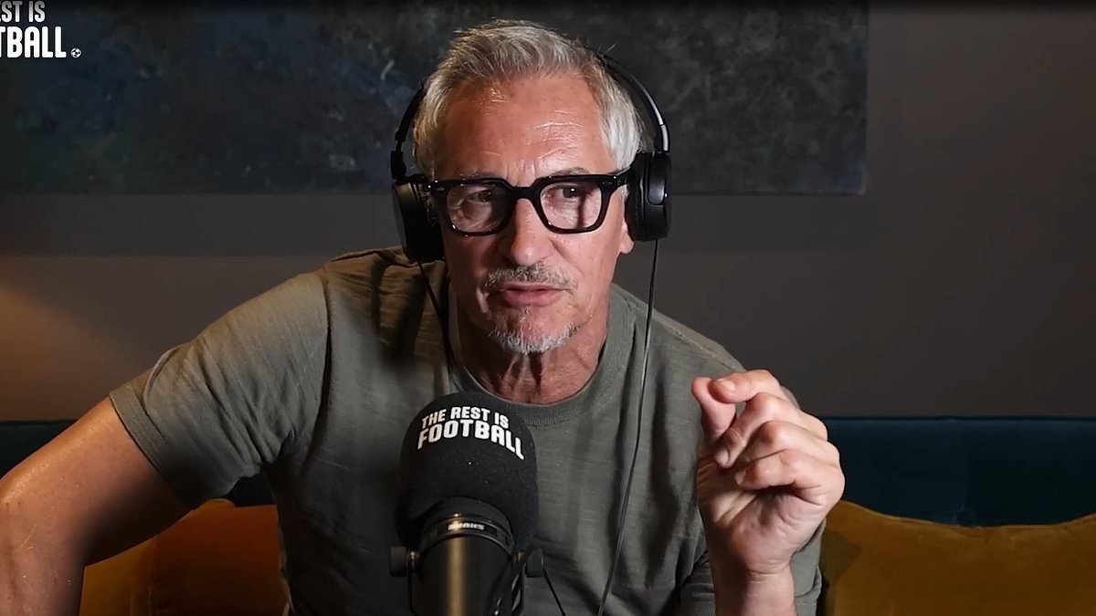 Gary Lineker takes aim at the BBC boss who sacked him in his review of first Match of the Day since he got the boot from £1.35m-a-year contract