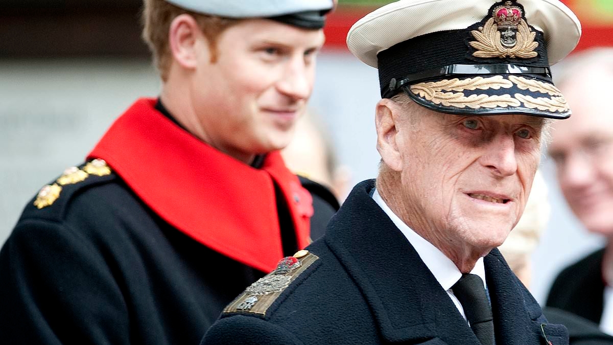 Prince Harry's secret tribute to Prince Philip in a personal letter laid to mark VJ Day