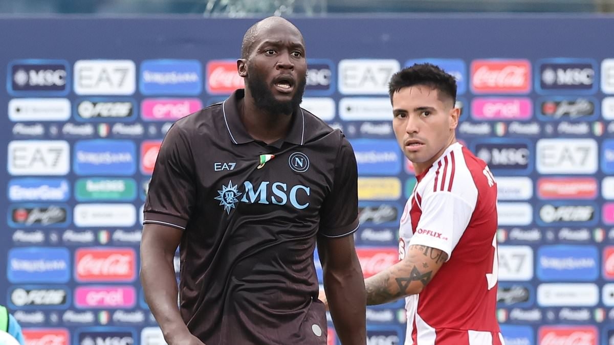 Romelu Lukaku is ruled out for MONTHS after suffering thigh injury in pre-season friendly in major blow to Napoli's Serie A title defence