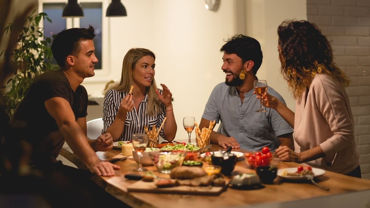 Revealed: The bizarre new dinner party etiquette rule for 2025 - as almost half of people say the gatherings are 'ruined' completely