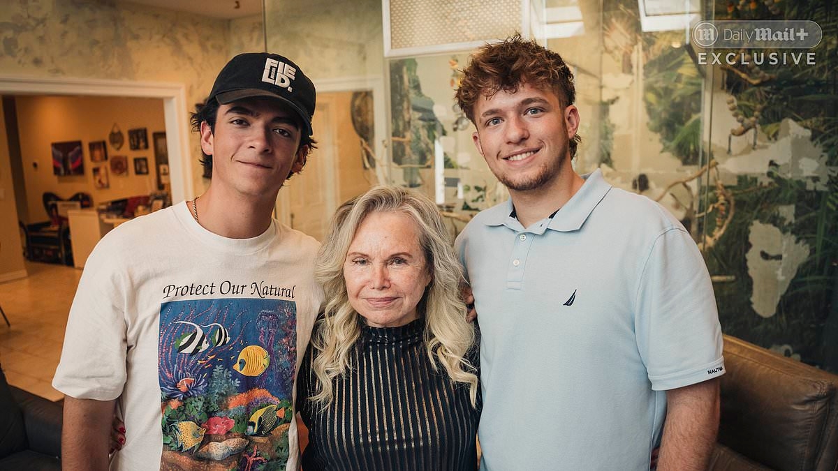 She was ridiculed as 'Grannymom' for having twin boys at 60. Now a heartbroken empty nester, she has a message for her haters