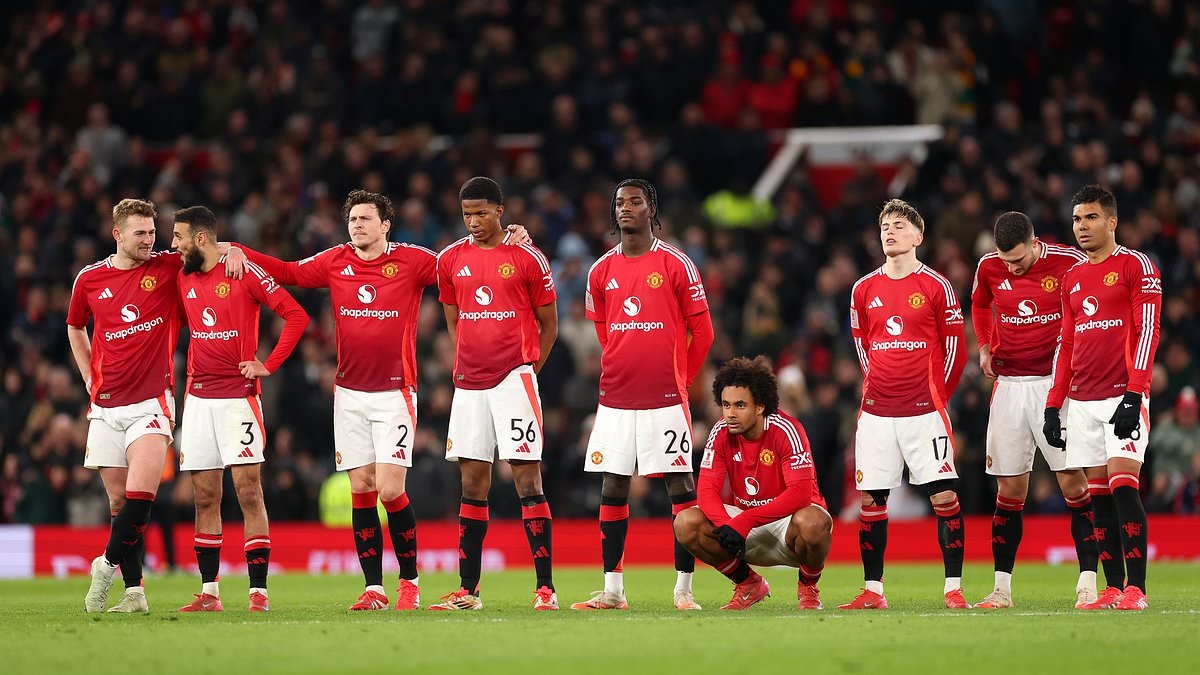 Man United exile in international wilderness as he is left out of latest squad, with pressure mounting to find move away