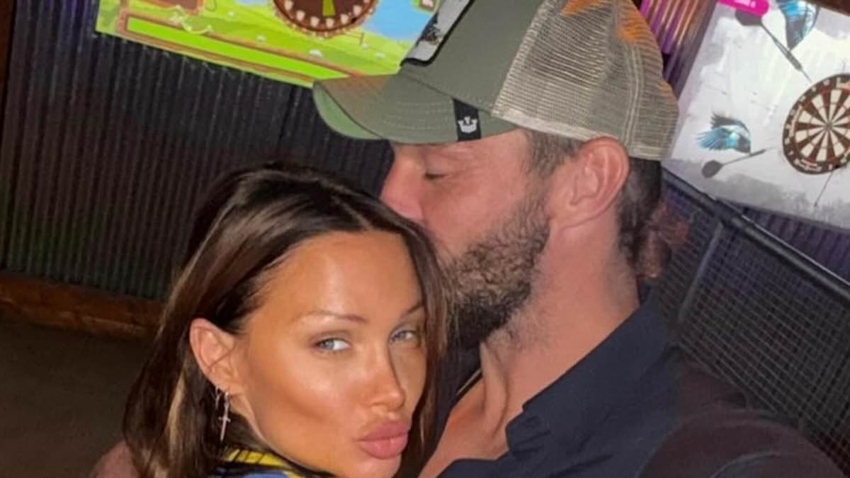 Andy Carroll shares a snap from cosy date night with girlfriend Lou Teasdale after confirming they've rekindled their romance following brief split