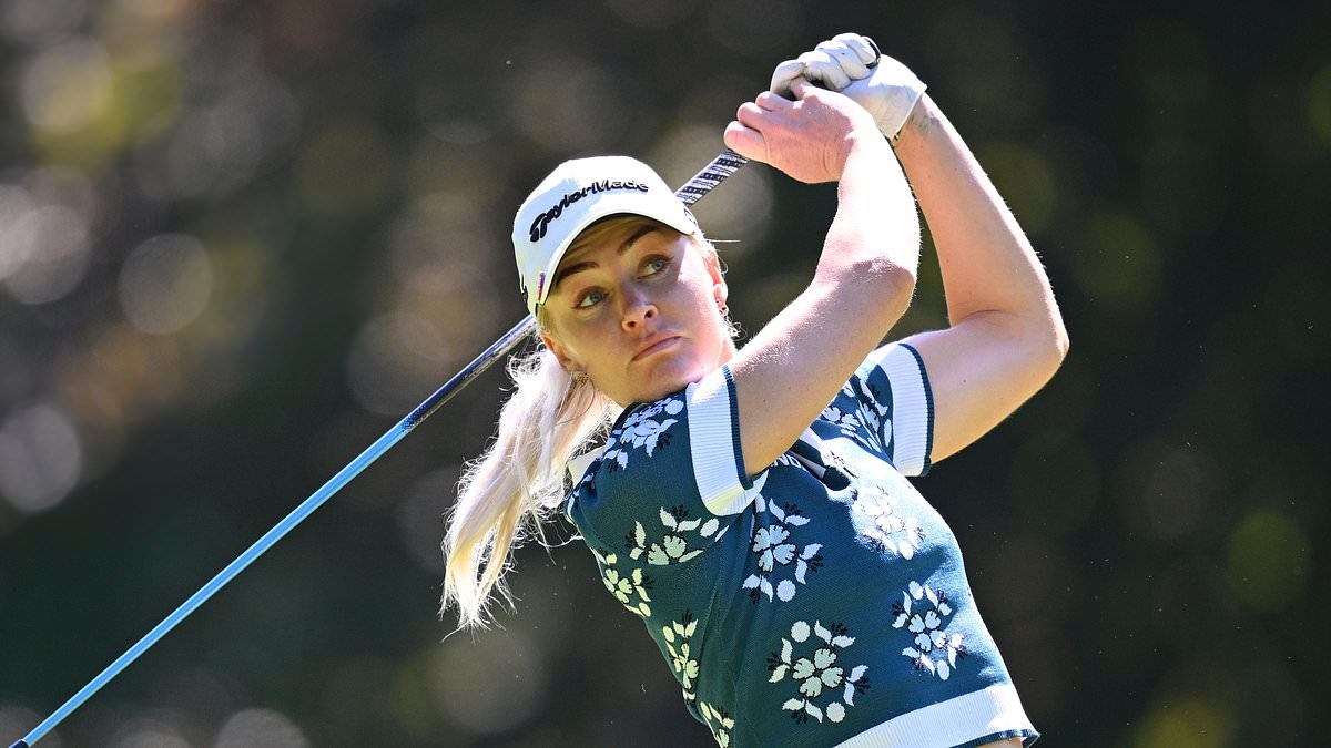 Glamorous golf star Charley Hull shows off brutal injury after freak accident in parking lot