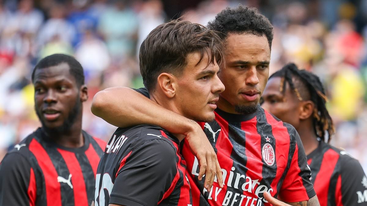 Leeds close in on £13.5m swoop for AC Milan star - as Daniel Farke lauds his side's 'magic' Premier League return with 'outstanding' victory over Everton
